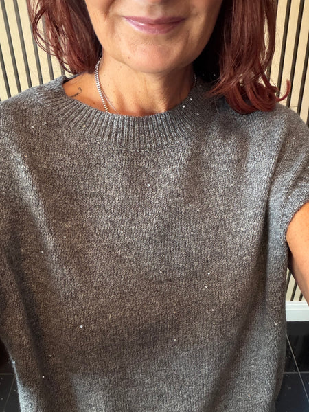 Sequin Tank Top