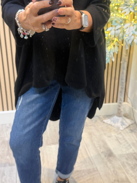 Soft knit Scalloped Hem Jumper