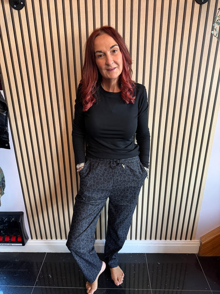 Leopard trousers