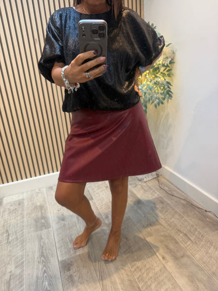 Studio Pleather Skirt