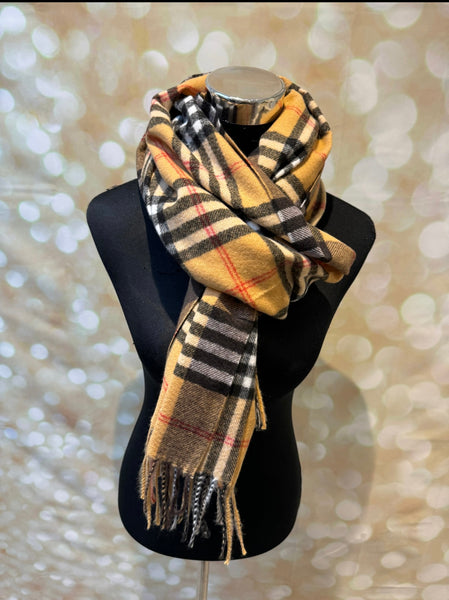 Inspired Wooly Cashmere Feel  Scarf