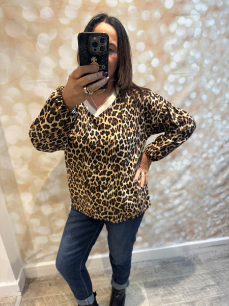 Animal Sporty Blouse/Top
