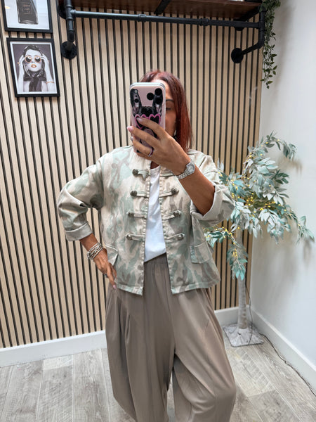 Camo Military Jacket