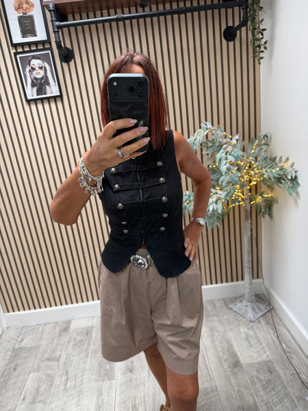 Jersey Military Waistcoat