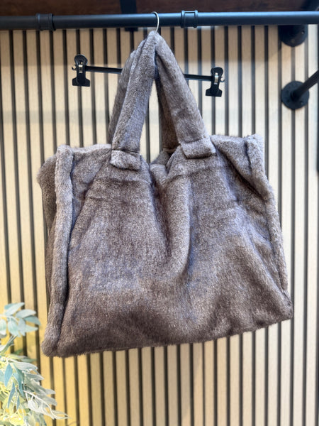 Fur Shopper Bag