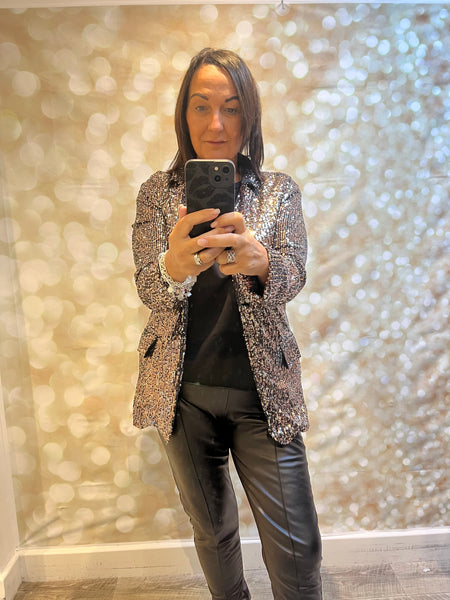 Sequin Blazer