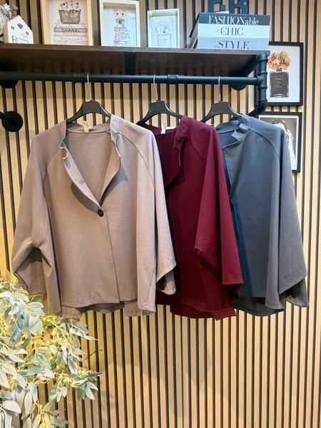 Scuba fabric Swing Jacket