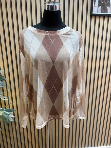 Curve Sheer Layering Top