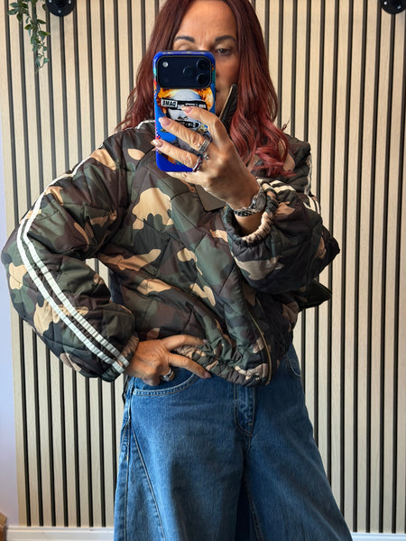 Quilted  Bomber Jacket