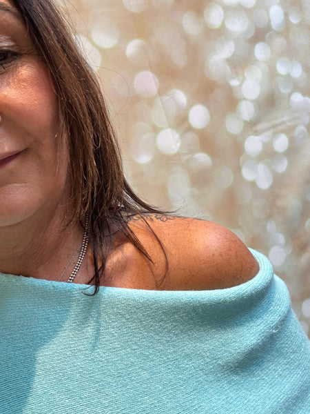 Soft knit Off the Shoulder Jumper