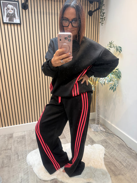 Studio Scuba Neon Stripe Jogger  set