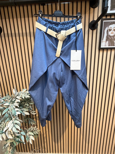 Dressy Wrap Front Trousers