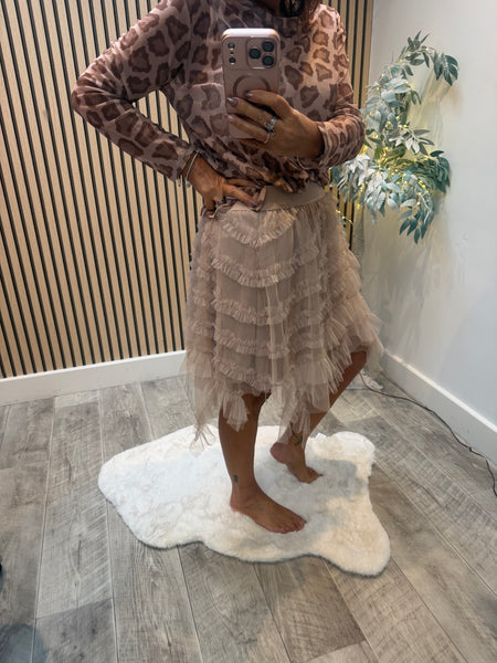 Studio Tulle Mini Skirt