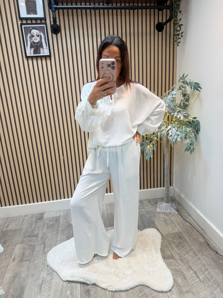 Studio 2 Piece Crinkle Palazzo Trouser / Top set