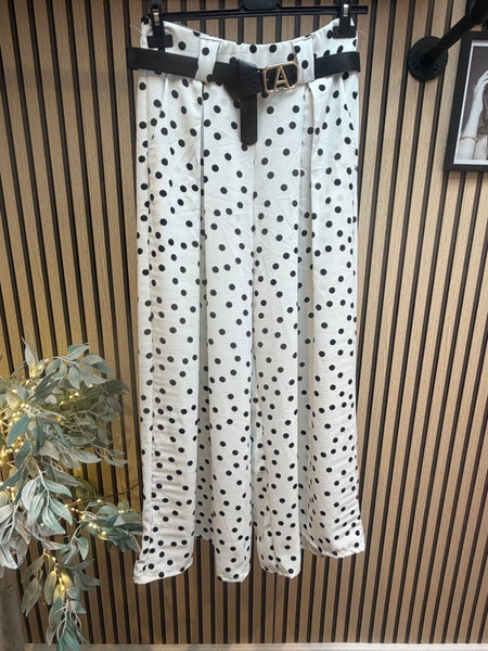 Polka Dot Palazzo  trousers