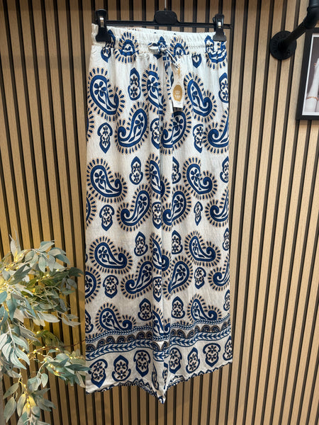 Paisley Palazzo  trousers