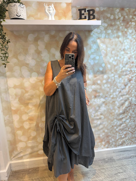 Studio Rouched swing dress