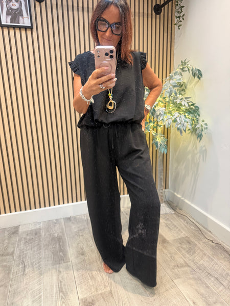 Studio 2 Piece Crinkle Palazzo Trouser / Top set