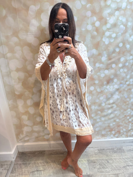 Studio Boho Lace Cover Up