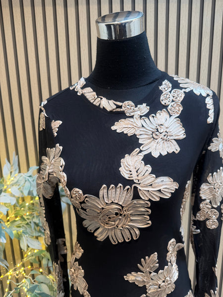 Floral Applique Top