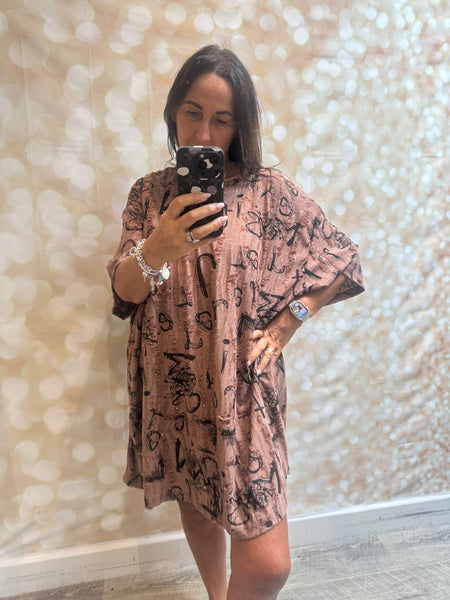 Fly Out Laddered Tunic / Dress