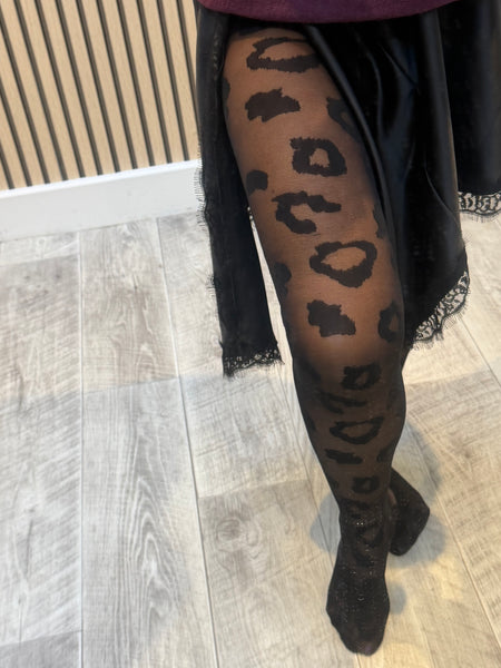Leopard Tights