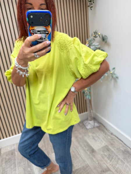 Floral Puff sleeve Top