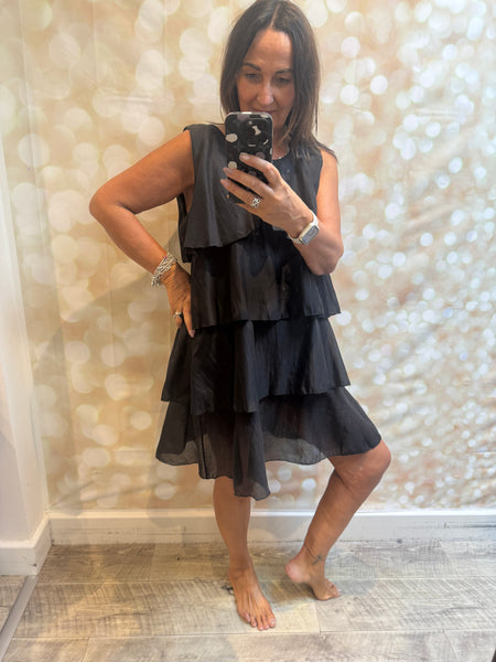 Studio Silky Tiered  Dress