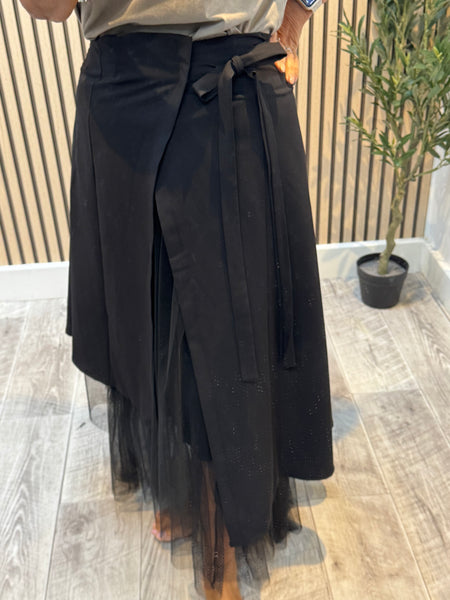 ID Tulle Wrap over Skirt
