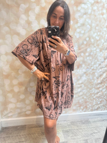 Fly Out Laddered Tunic / Dress