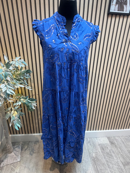 Studio Sequin Embellished  Midi Dress
