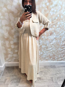 2 Piece Dress/Jacket  Set