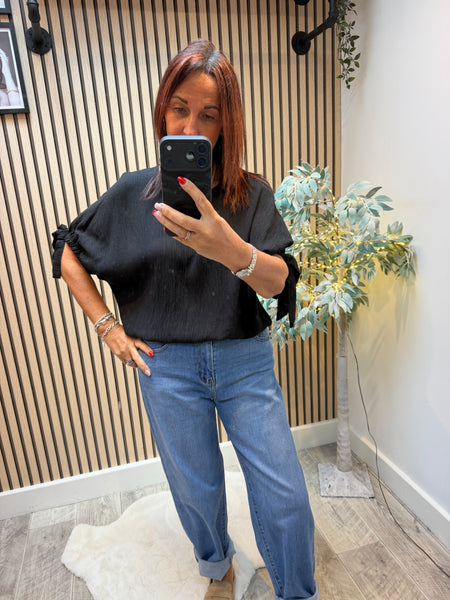 Shimmer Top with Elasticated waist