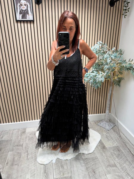 Crochet / Tulle Dress