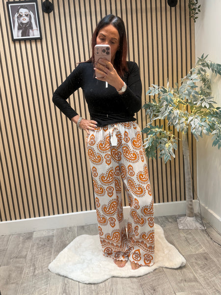 Paisley Palazzo  trousers