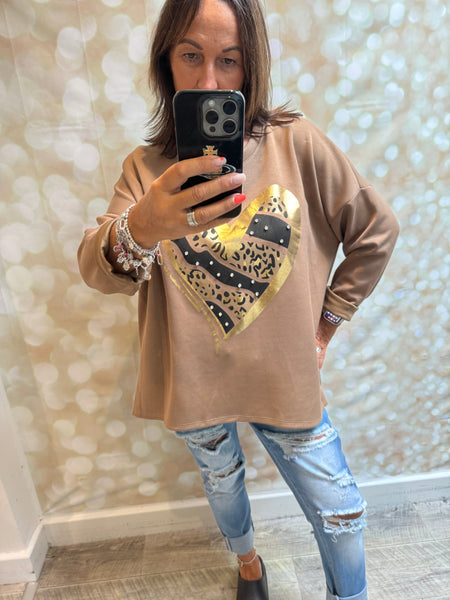 Scuba Heart Sweatshirt