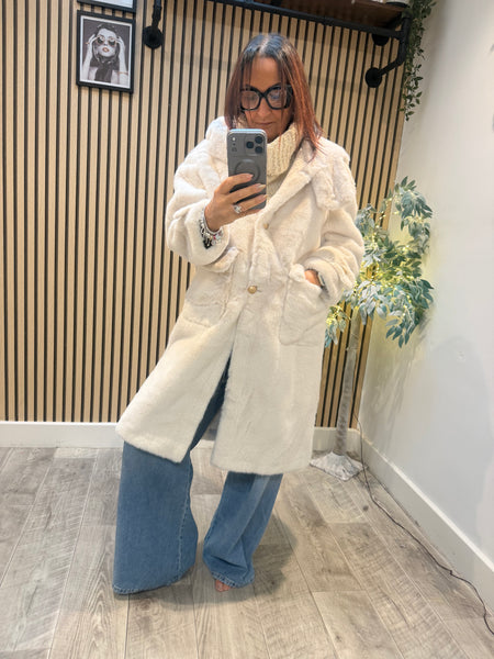 Ultimate Luxe Longline Fur Coat