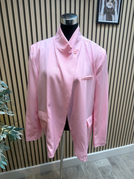 Inspired One Button Blazer