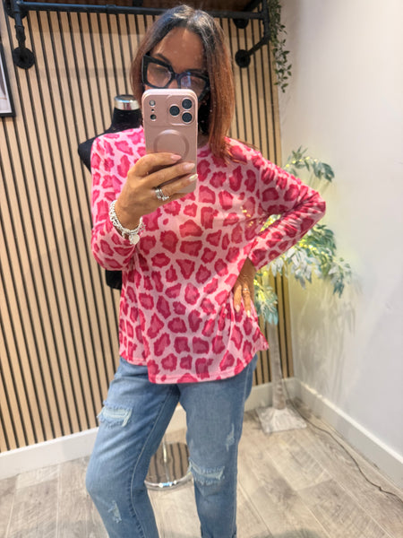 Curve Sheer Layering Top