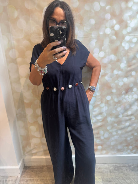 Pebble Palazzo Jumpsuit