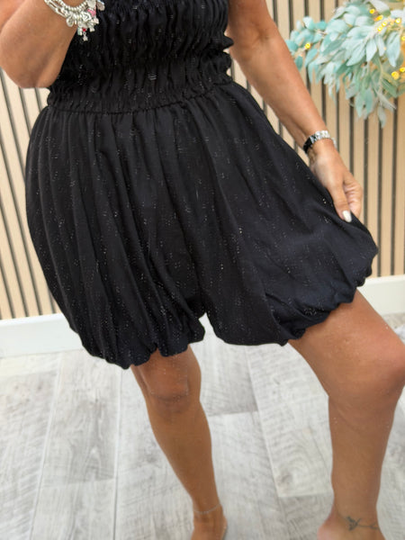 Bandeau Top puff leg  Playsuit