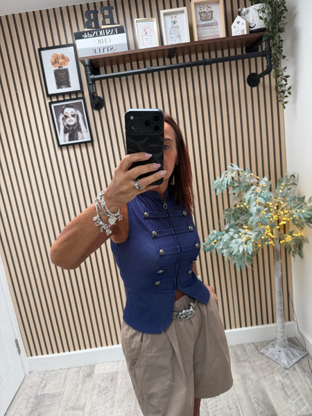 Jersey Military Waistcoat