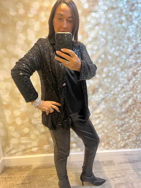 Sequin Blazer