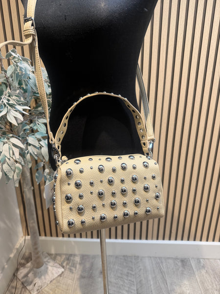 Studded Barrel Bag