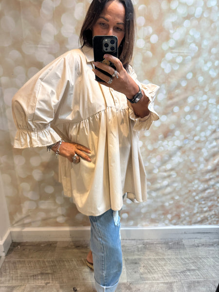 Fly Out Oversized Diamante Shirt