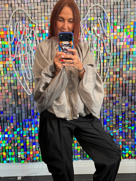 Bubble Sleeve  Oversized Jacket