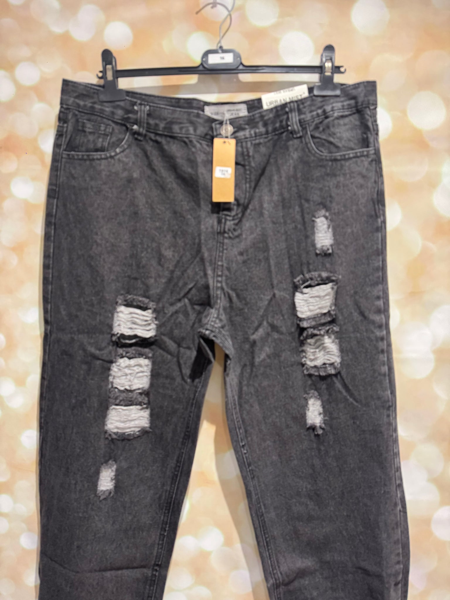 Ripped Denim  Baggy Jeans