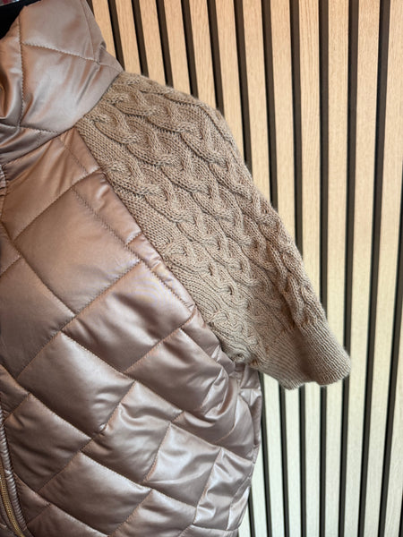Quilted Short sleeve Jacket