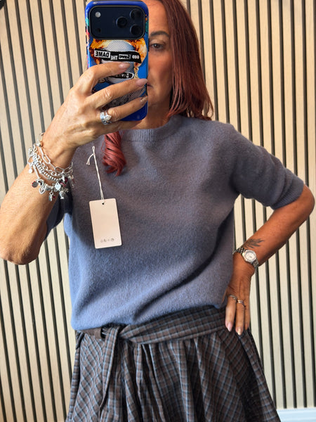 Soft Touch Jumper with short sleeves