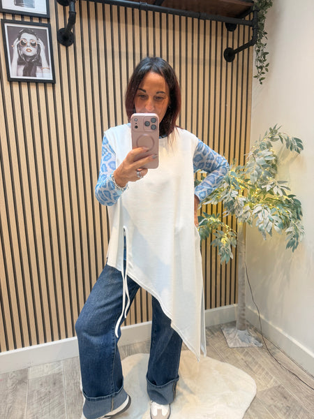 Scuba Asymetric Tunic